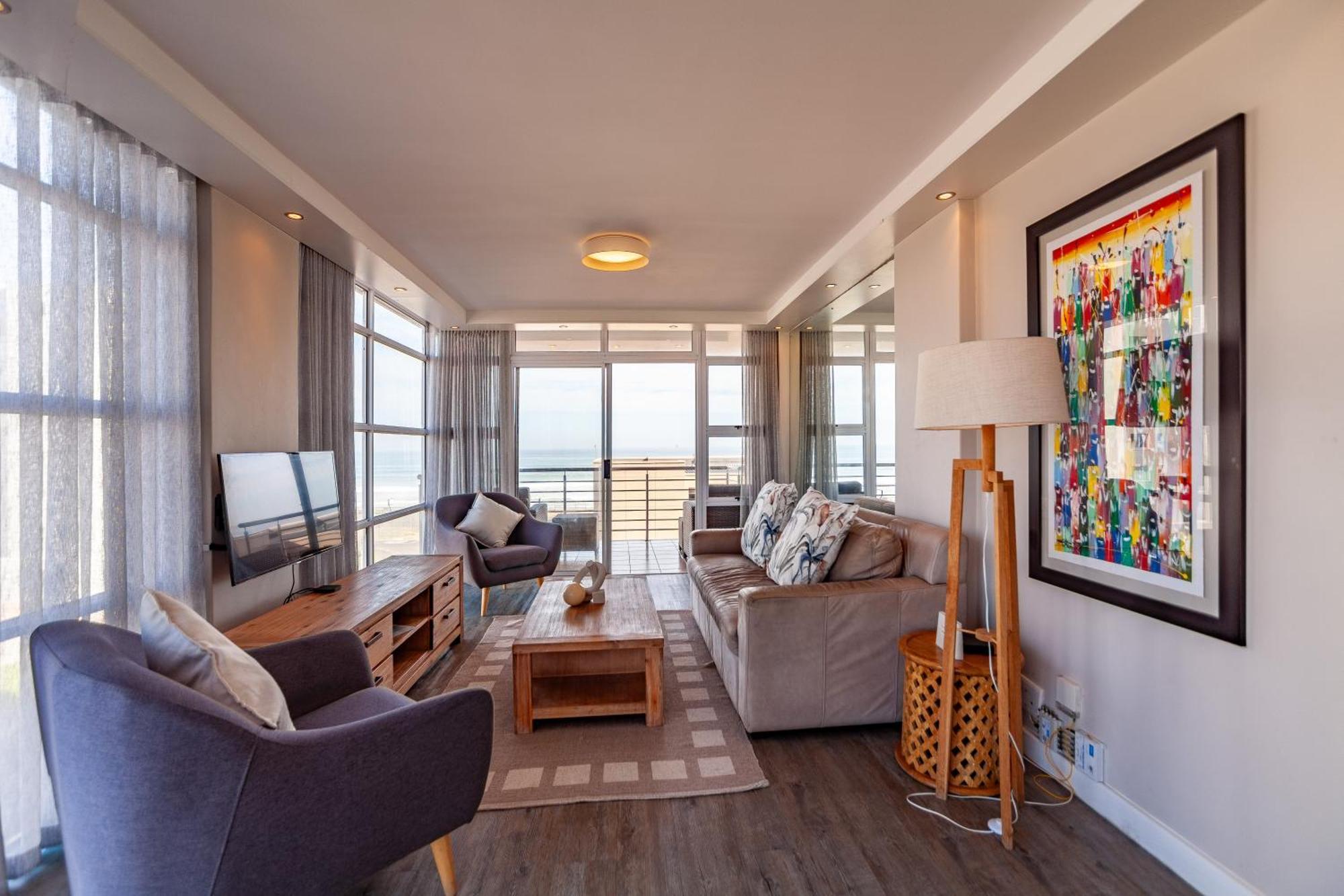 Luxury Ocean View Beachfront 2 Bed Apartment -206 The Waves, Blouberg, Cape Town 布鲁堡史特兰 外观 照片