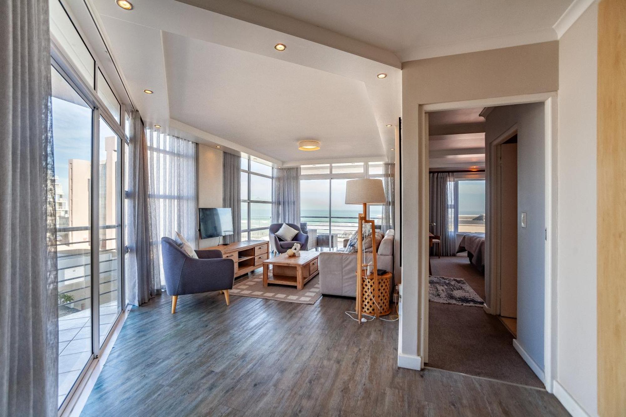 Luxury Ocean View Beachfront 2 Bed Apartment -206 The Waves, Blouberg, Cape Town 布鲁堡史特兰 外观 照片