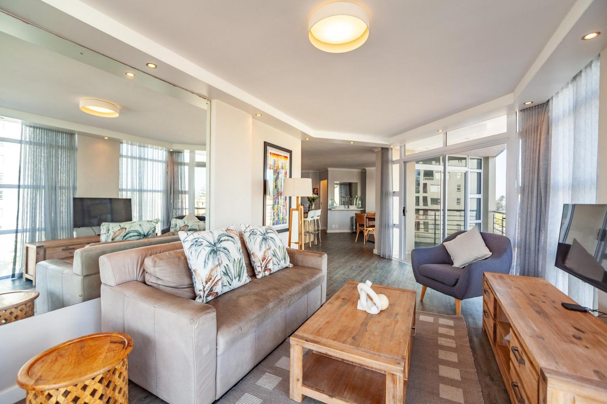 Luxury Ocean View Beachfront 2 Bed Apartment -206 The Waves, Blouberg, Cape Town 布鲁堡史特兰 外观 照片